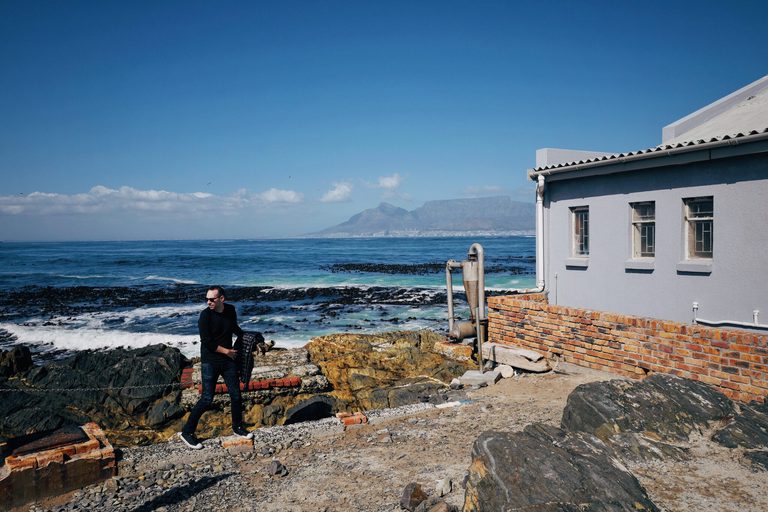 Patrick on Robben Island